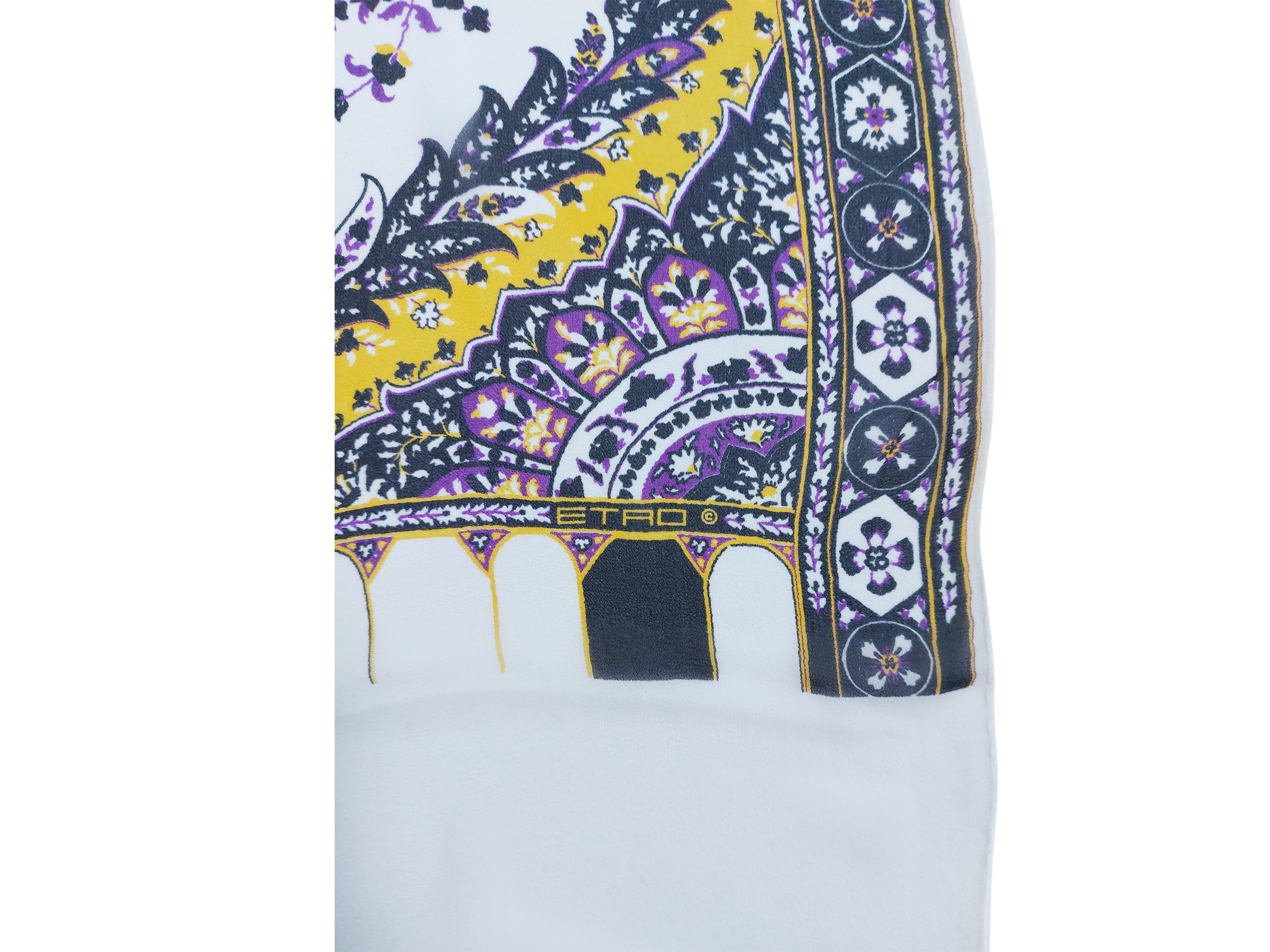 Etro - Stola in Chiffon di Seta Fantasia