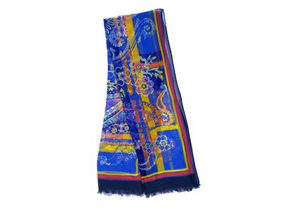Etro - Stola in Chiffon di Seta Fantasia