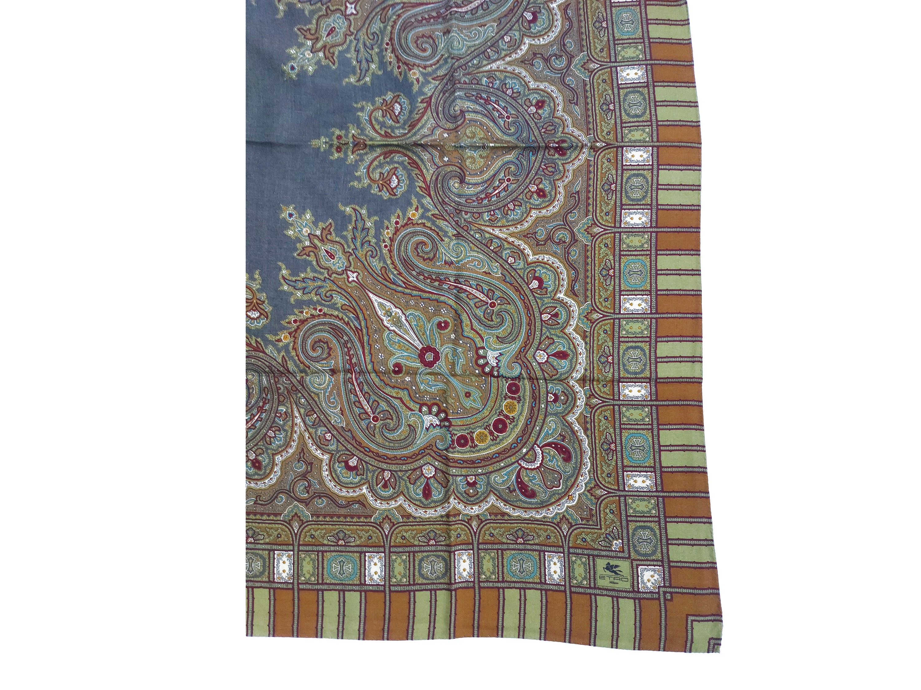 Etro - Scialle in Lana e Seta