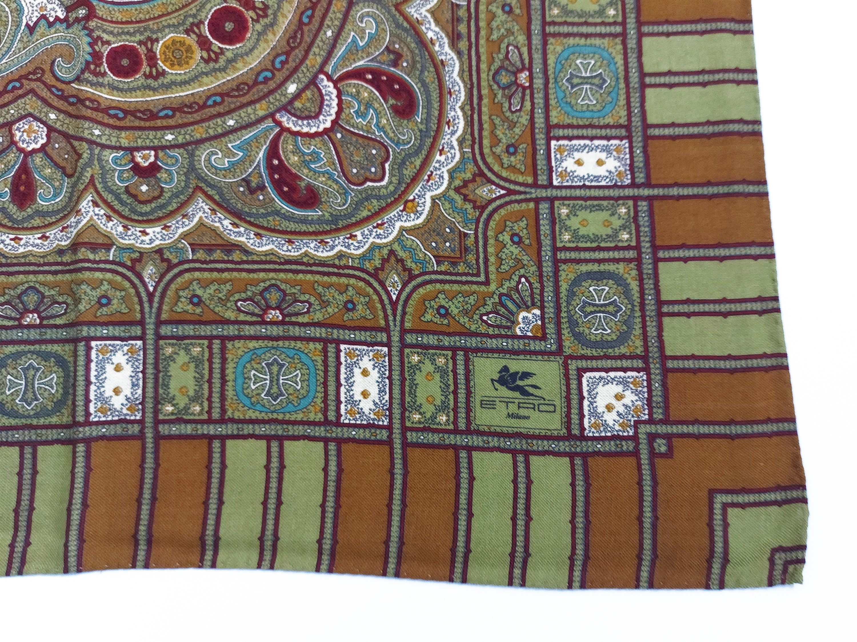 Etro - Scialle in Lana e Seta