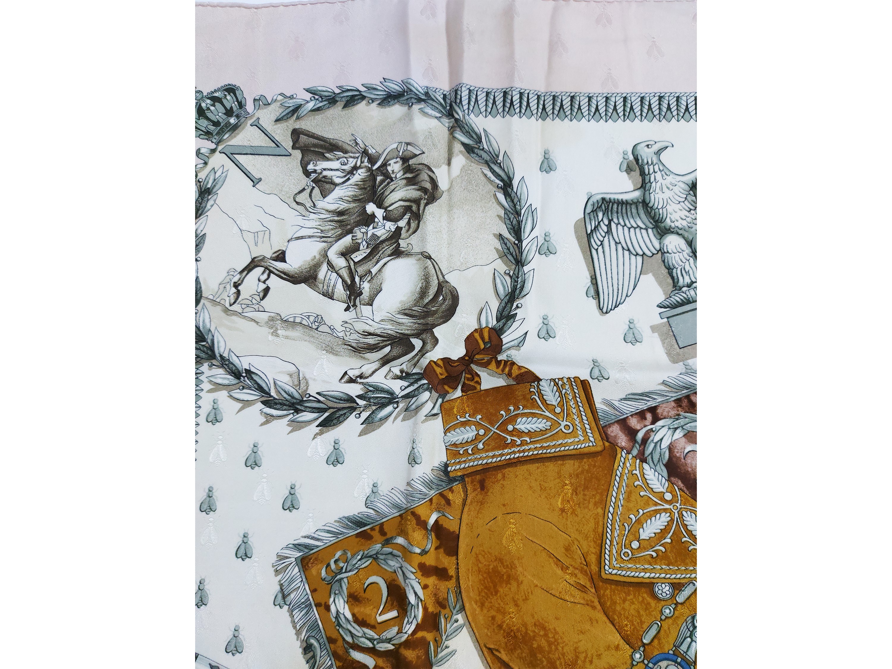 Hermès - Foulard in seta "Napolèon"