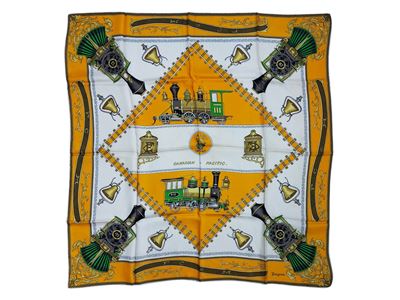 Foulard in Seta "canadian Pacific", Byron