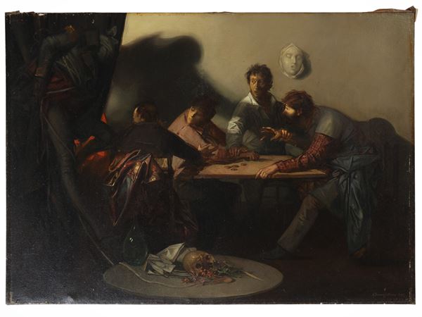 Riccardo Tommaso Ferroni - Studio per la vocazione di San Matteo 1985