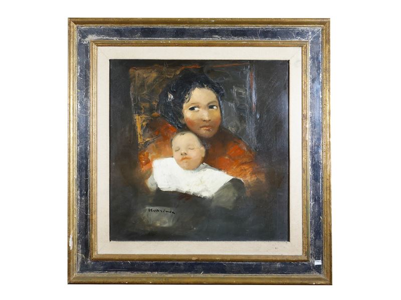 Ritratto di donna con bambino