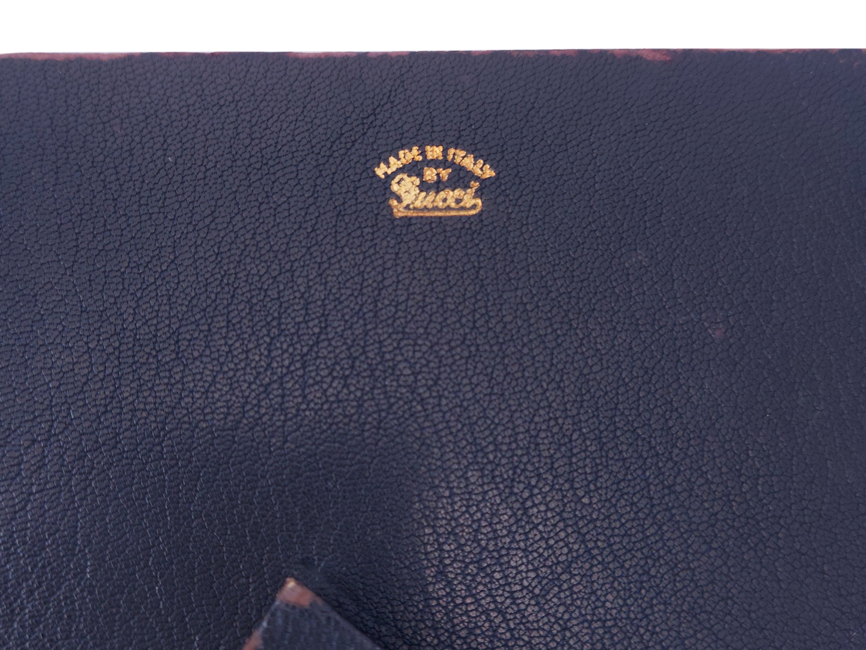Gucci - Cornice in Pelle Nera