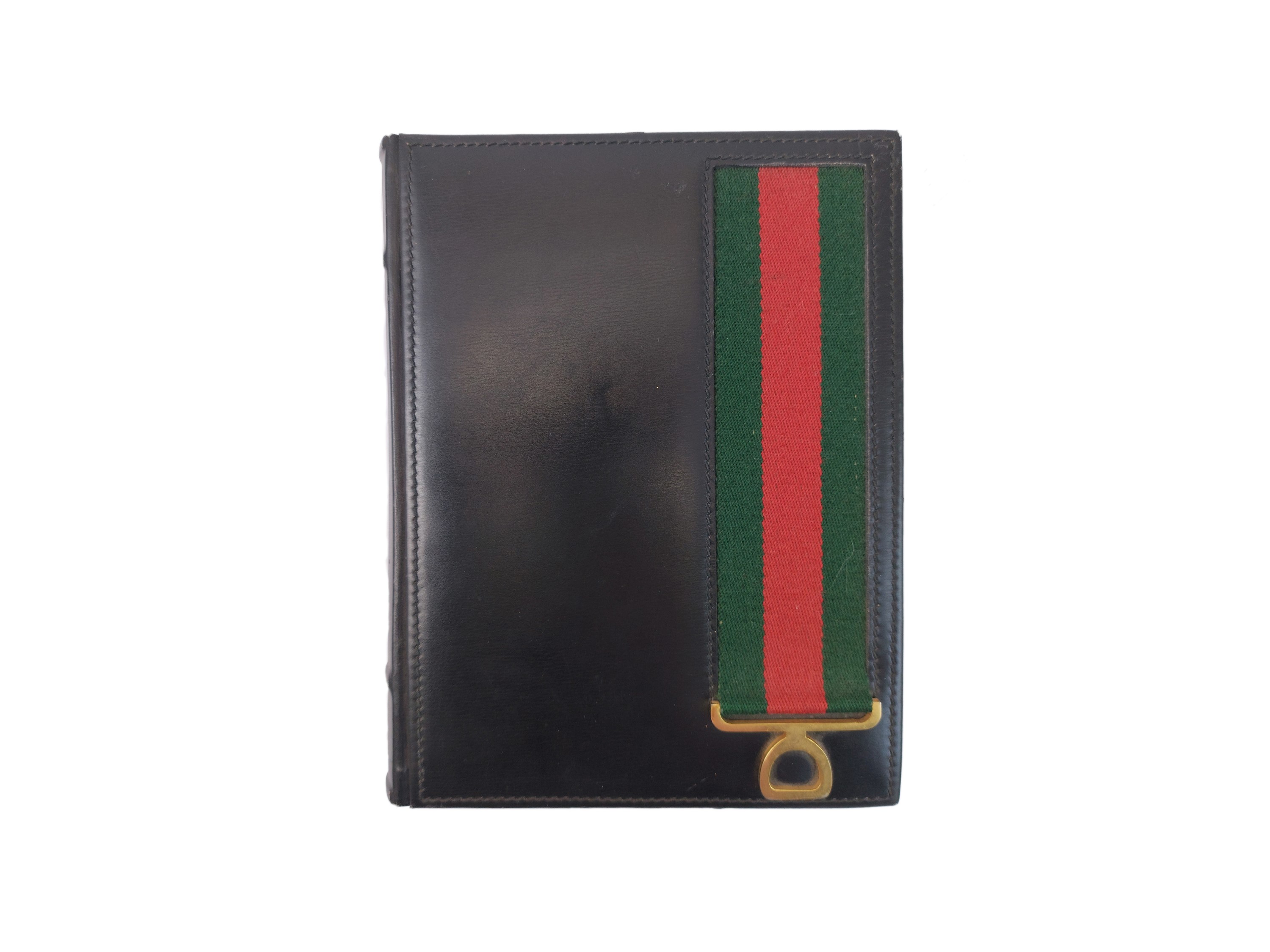 Gucci - Notebook in Pelle Nera