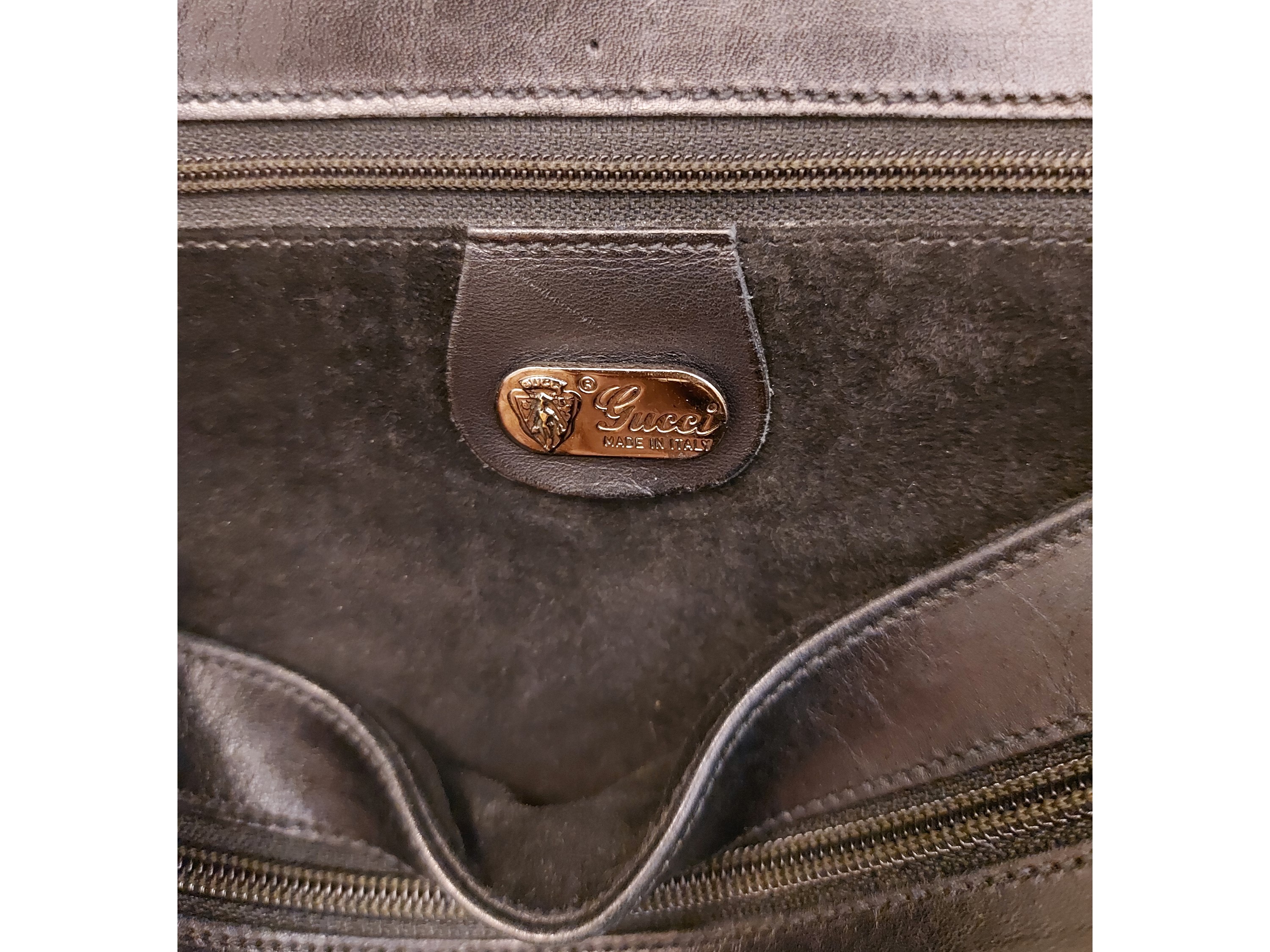 Gucci - Borsa a tracolla in pelle nera