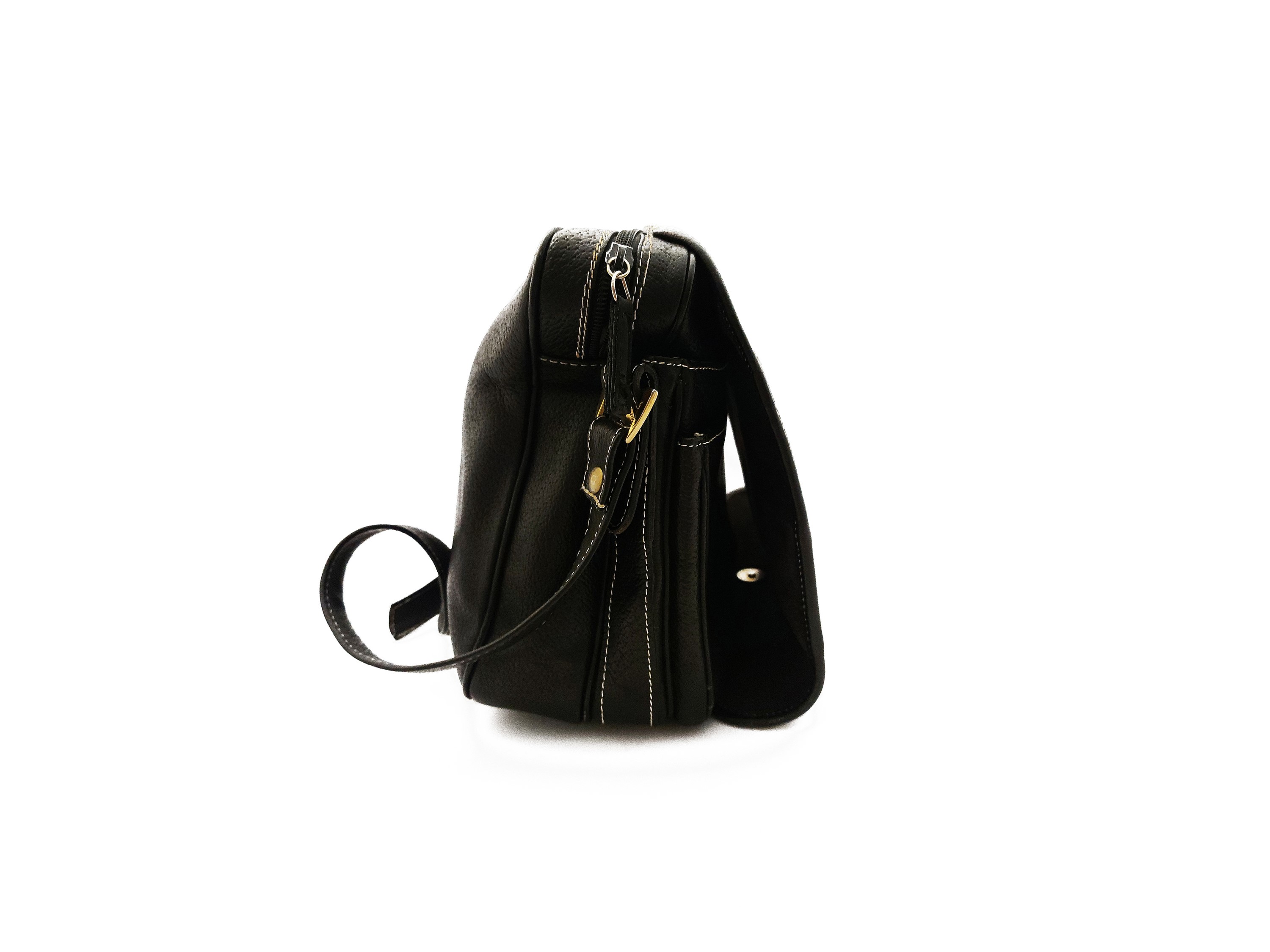 Gianfranco Ferré - Borsa a tracolla in pelle nera