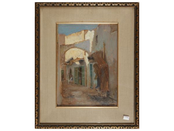 Armando Bezzi - Zenghet Bu Bobra (La bottega del carbonaio) 1927