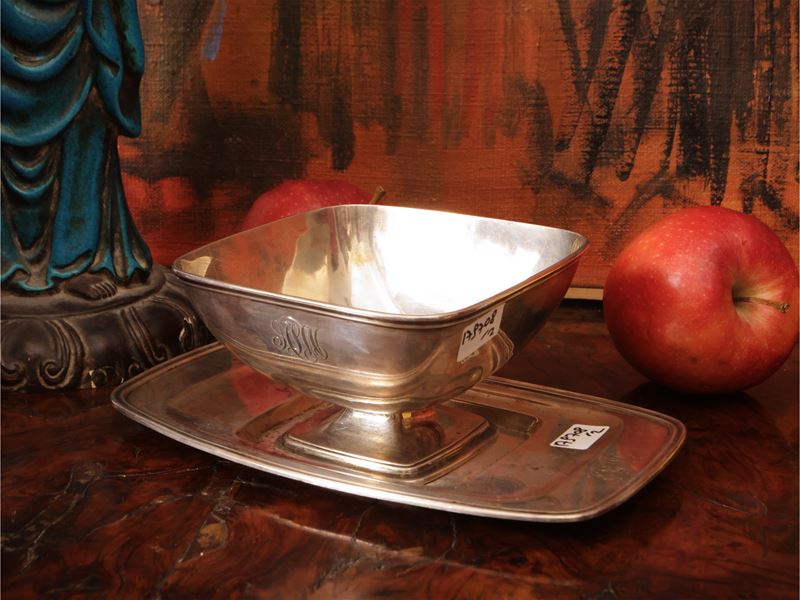 Set per stuzzichini in argento sterling