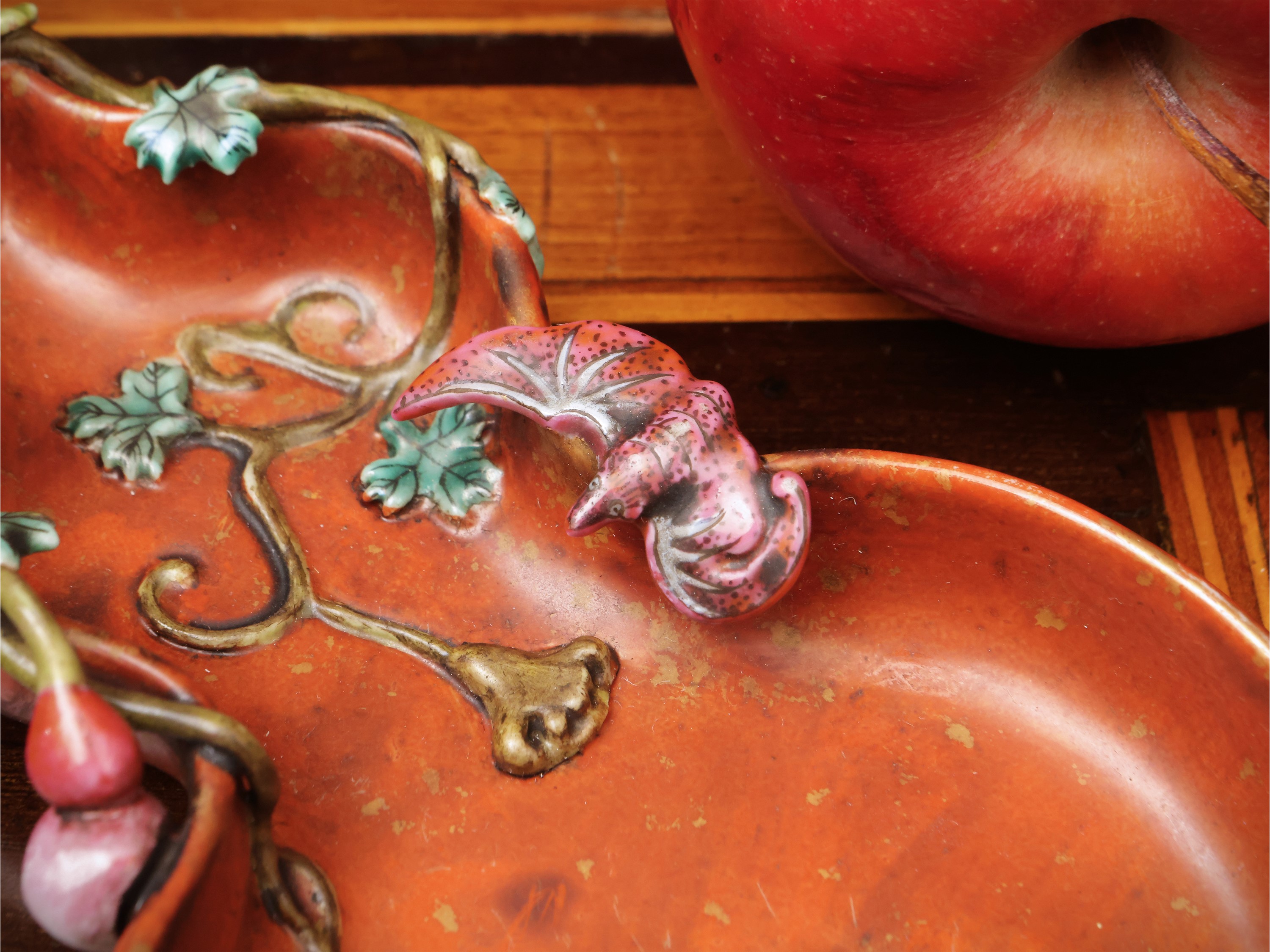 Sciaqua pennelli a forma di zucca, Cina, periodo Repubblica