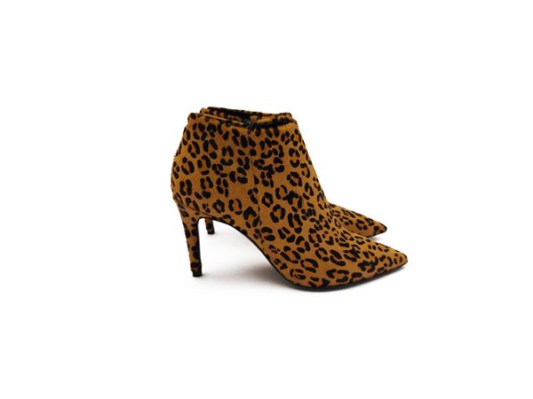 Stivaletti in cavallino animalier