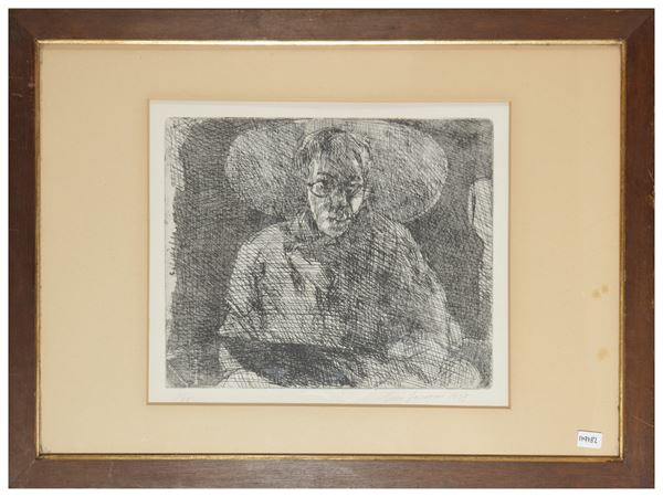 Enzo Faraoni - Self-portrait 1959