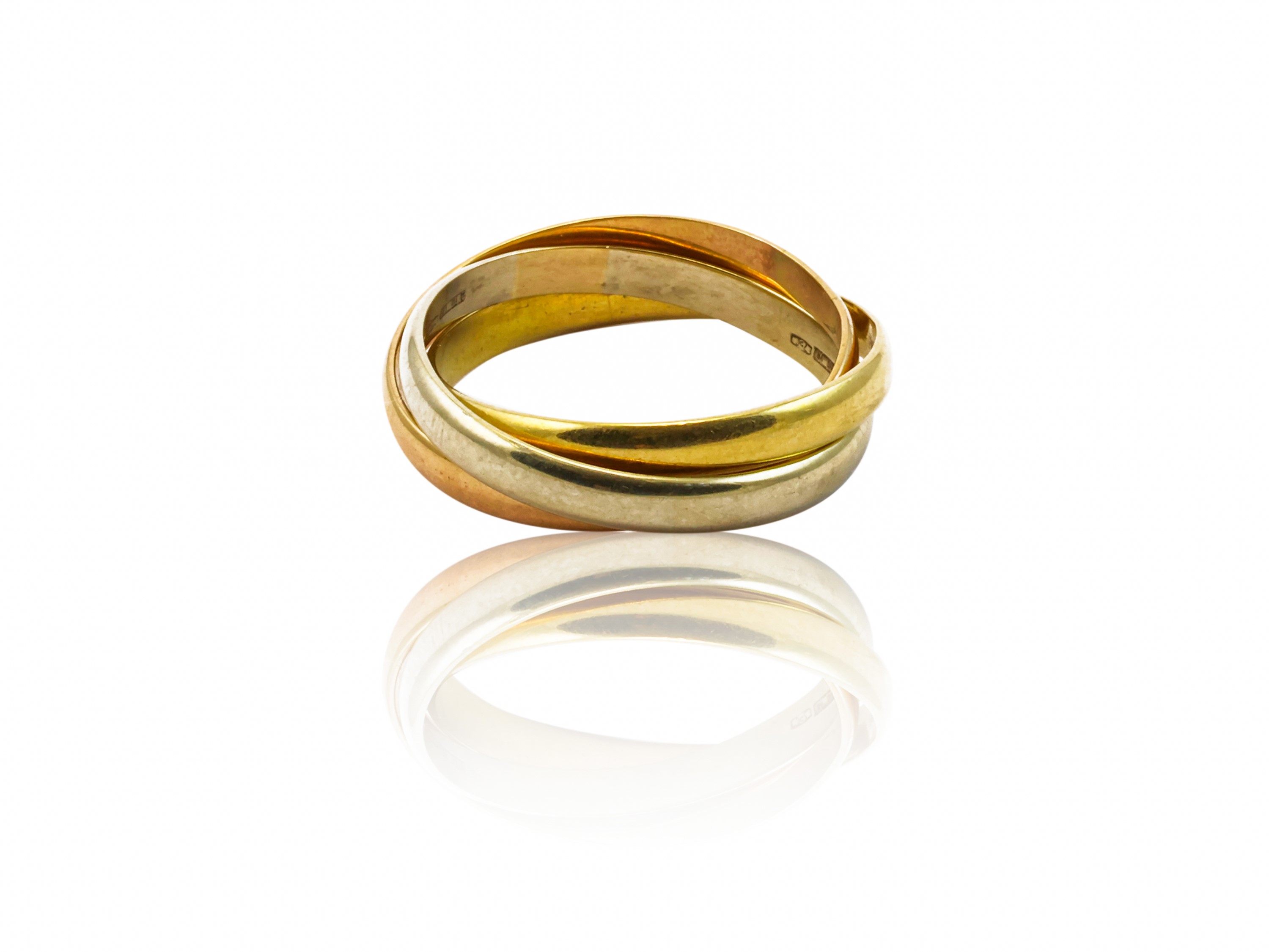 Anello tripla fede tre ori