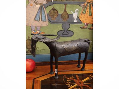 Scultura Zoomorfa in Bronzo