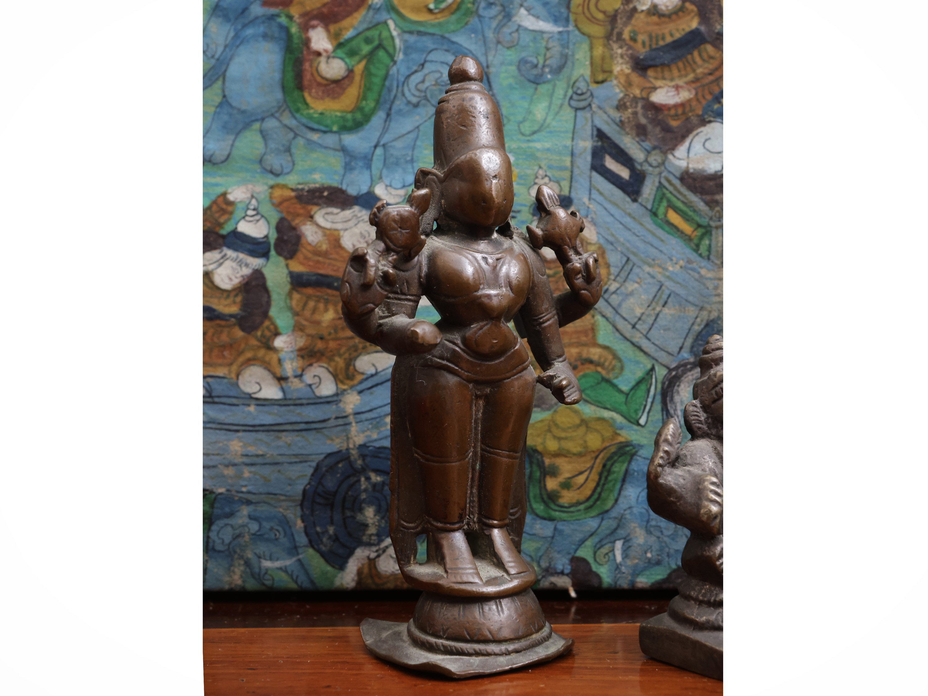 Quattro Piccole Figure in Bronzo