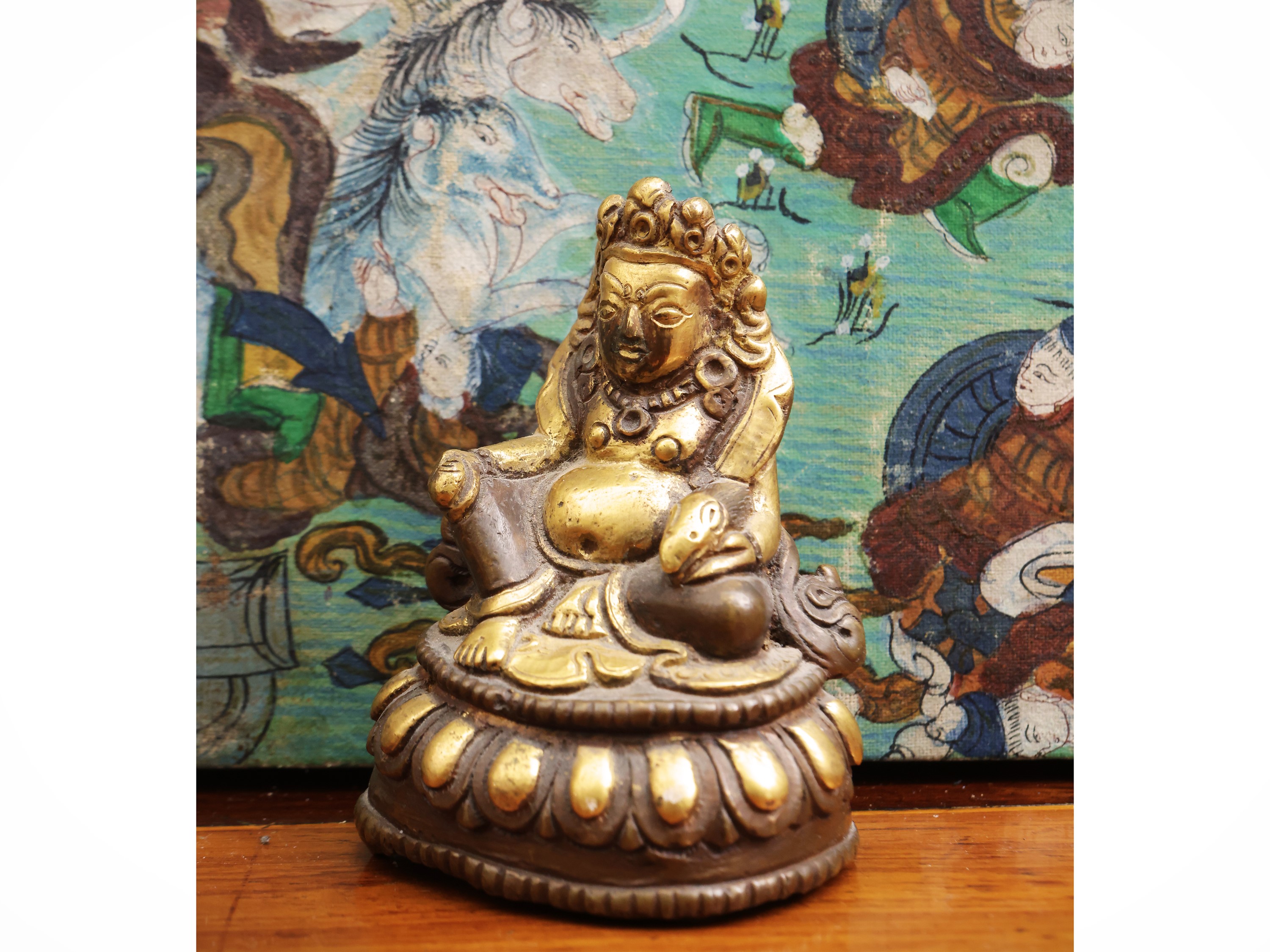 Quattro Piccole Figure in Bronzo