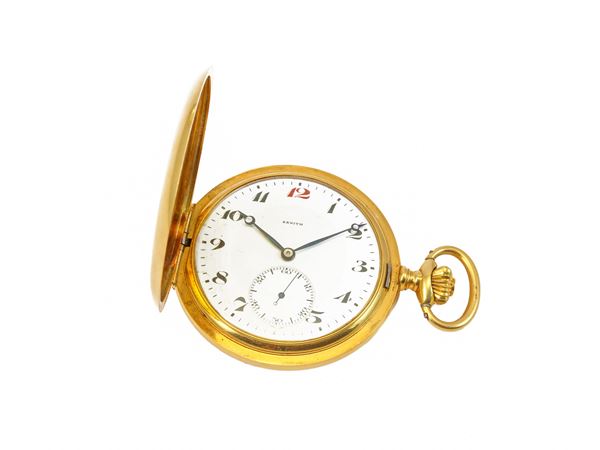 Orologio da tasca Zenith Gran Prix in oro giallo