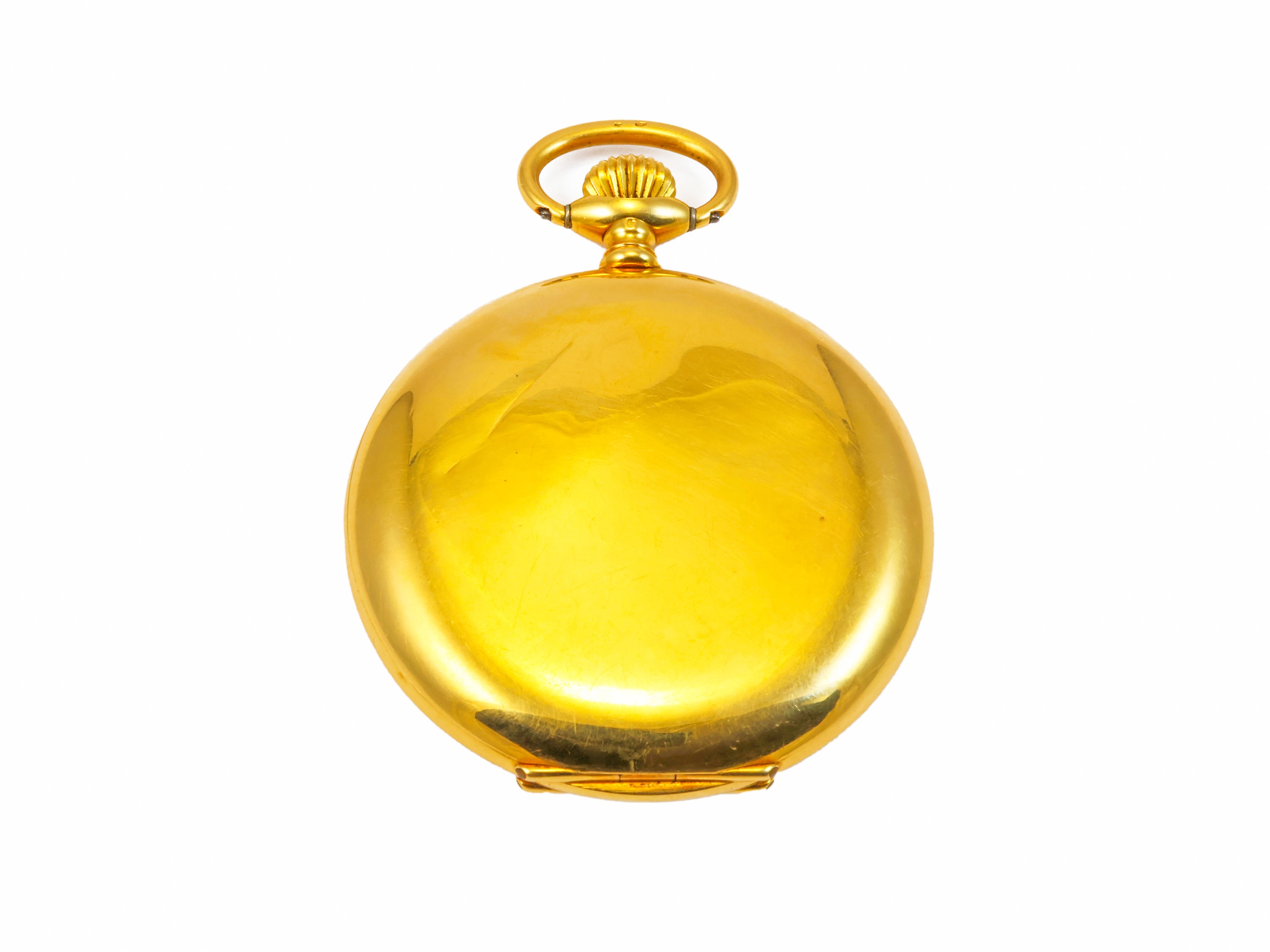 Orologio da tasca Zenith Gran Prix, oro giallo, movimento meccanico manuale
