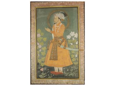 Ritratto di Jahan Shah III, Sedicesimo Sovrano Dell'impero Mughal