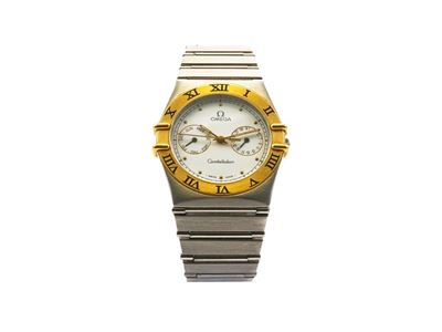 Orologio Omega, Costellation in acciaio e oro con movimento al quarzo