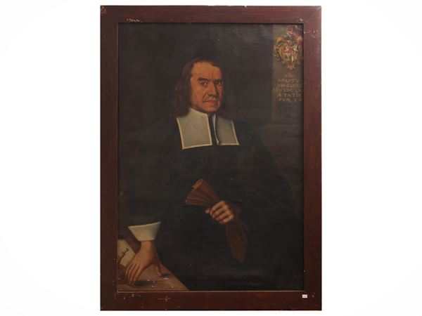 Scuola emiliana del XVII secolo - Portrait of Francesco Fontana - Portrait of his wife Margarita Cobelli Fontana