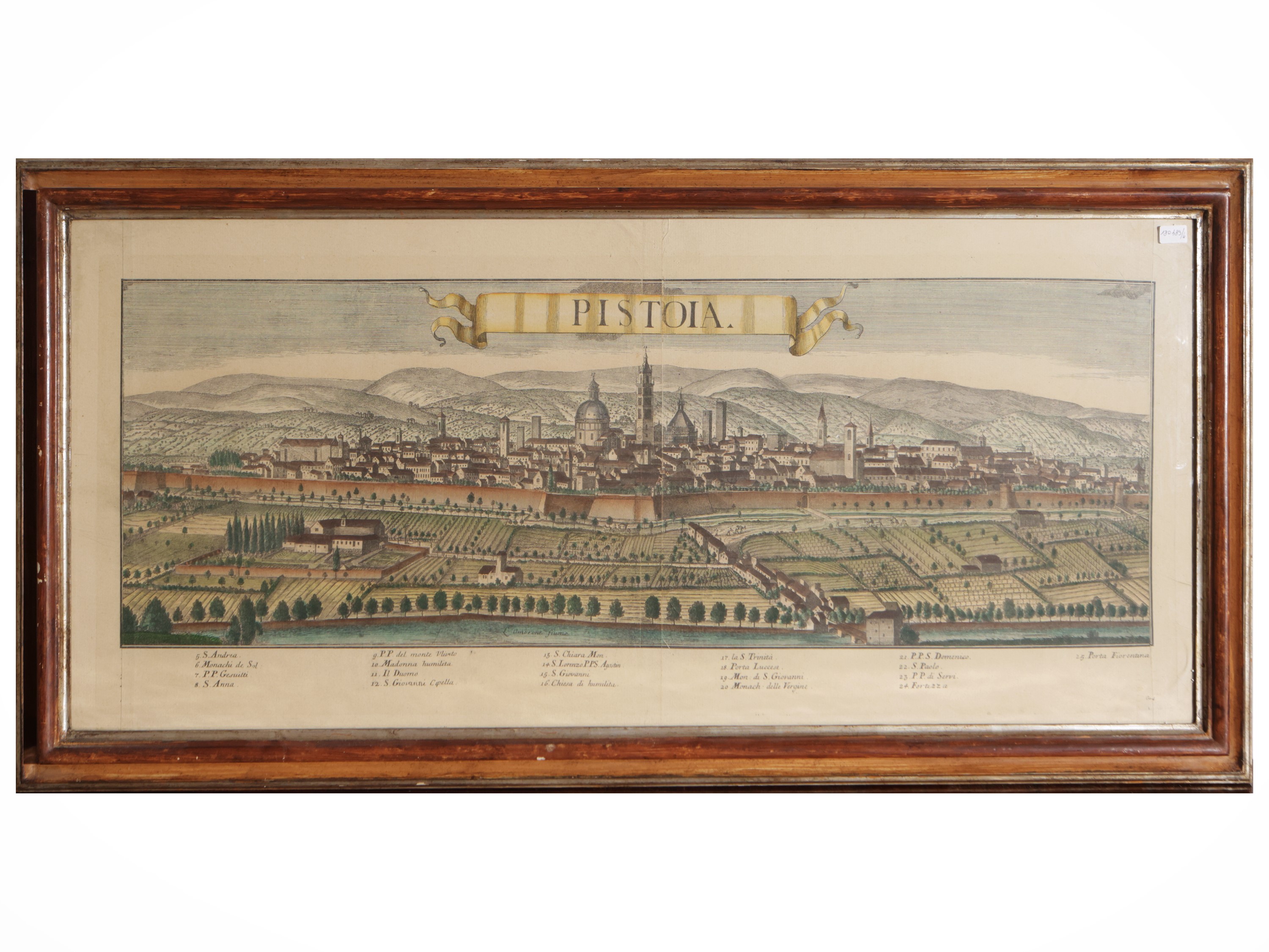 Firenze, Venezia, Perugia, Roma, Napoli e Pistoia