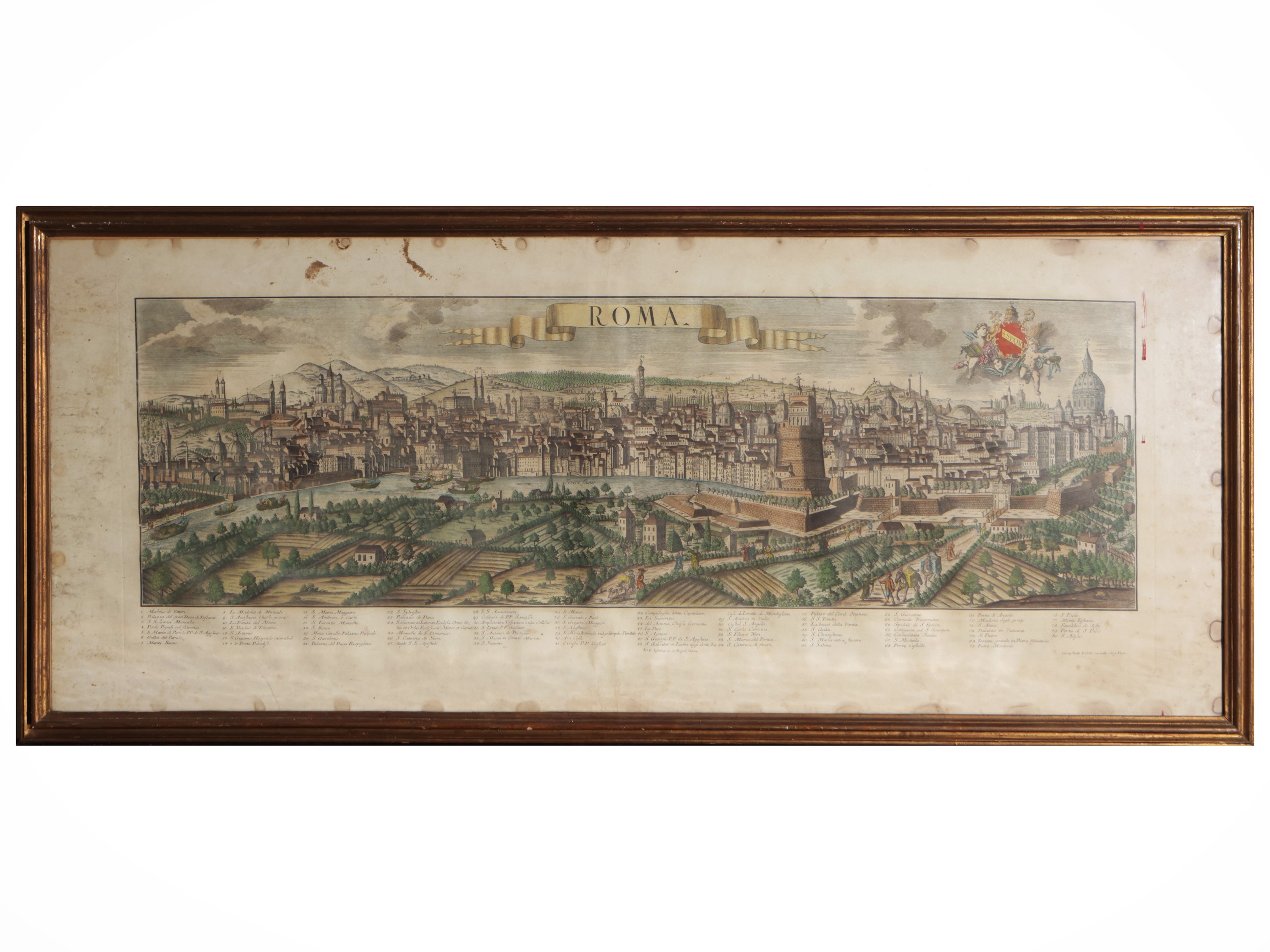 Firenze, Venezia, Perugia, Roma, Napoli e Pistoia