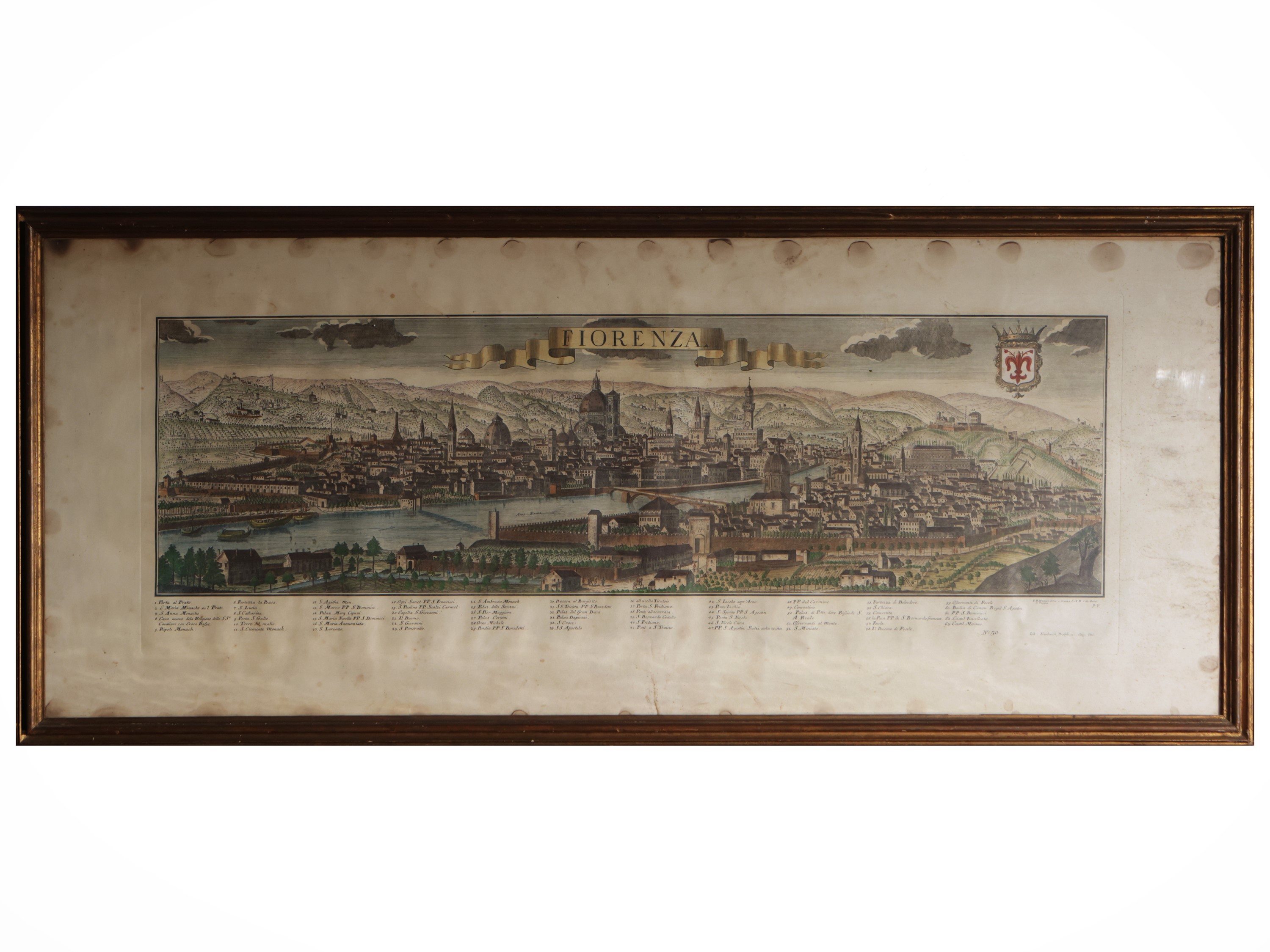 Firenze, Venezia, Perugia, Roma, Napoli e Pistoia