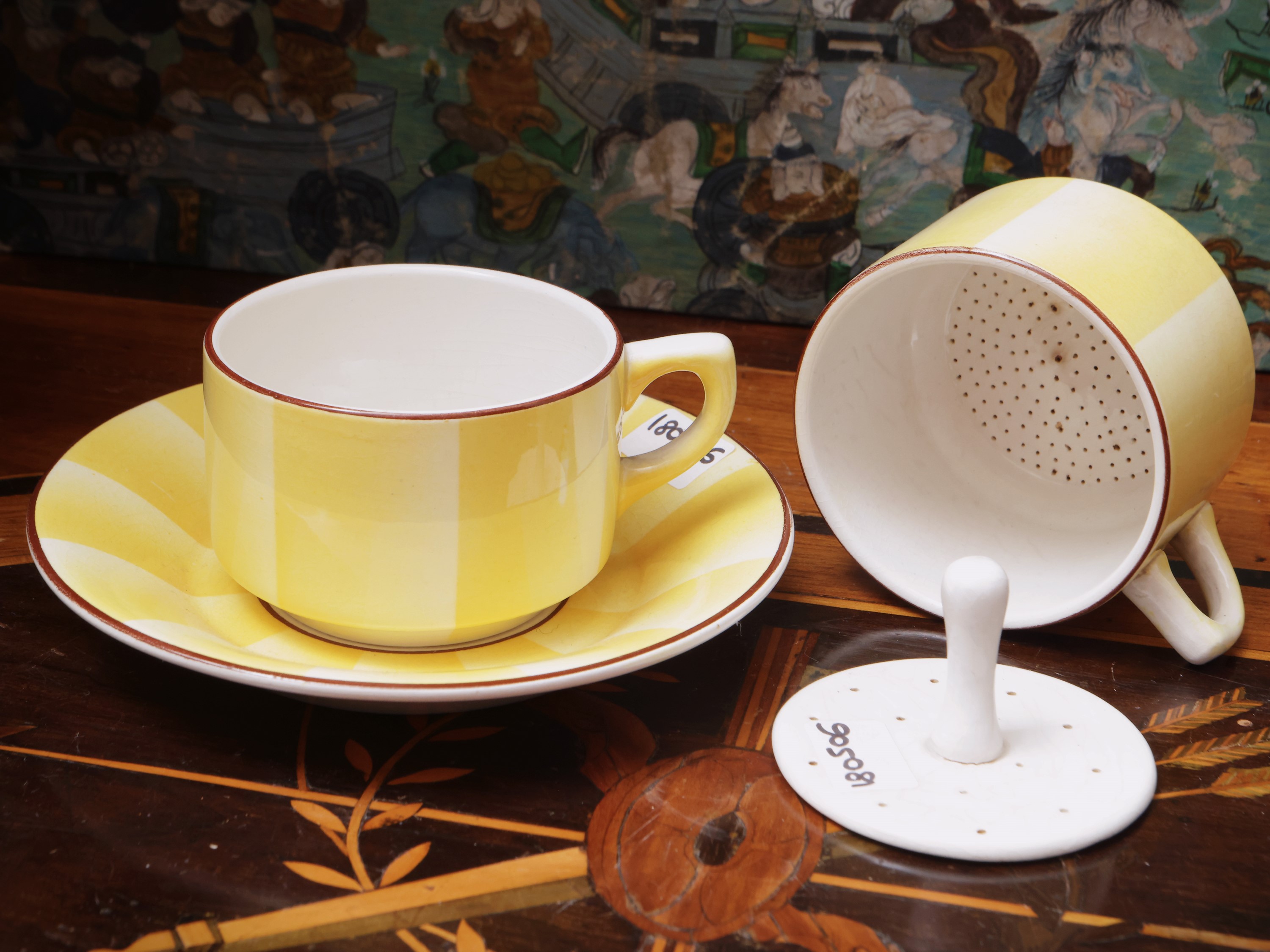 Società Ceramica Richard, Tisaneira in ceramica smaltata