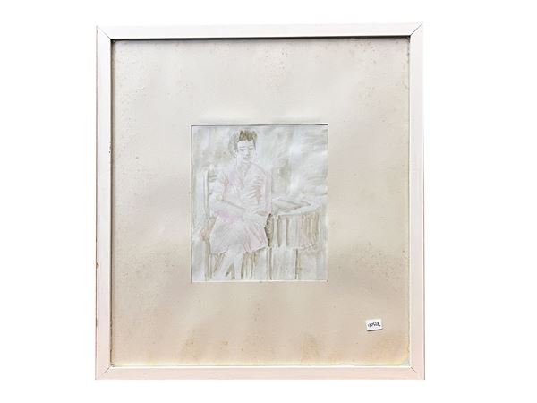 Woman in Pink 1980