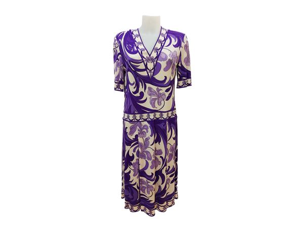 Emilio Pucci - Abito in jersey di pura seta
