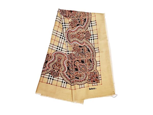 Burberrys - Large wool scarf