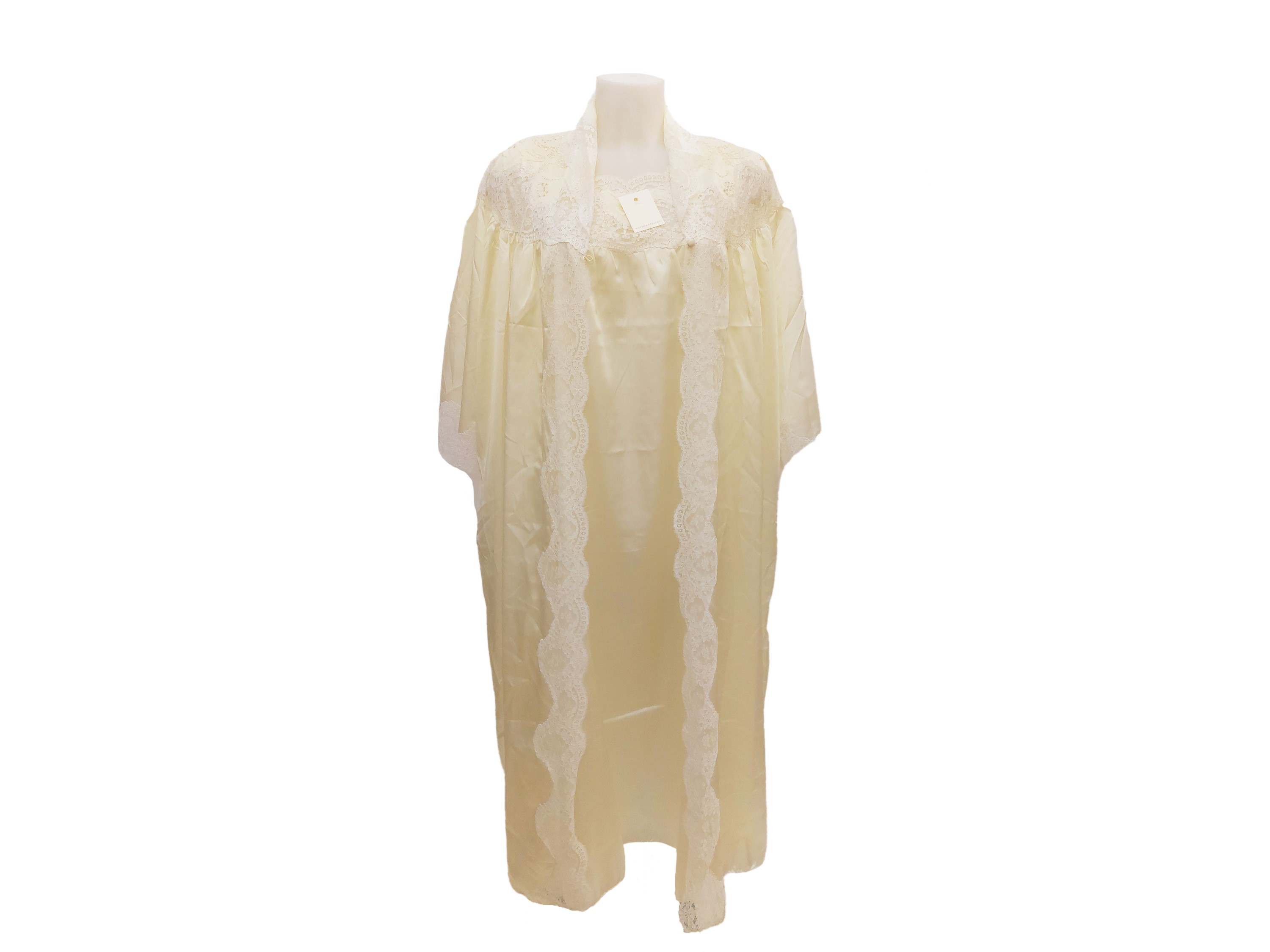 Lingerie, Composé Sartoriale in Raso Giallo Baby