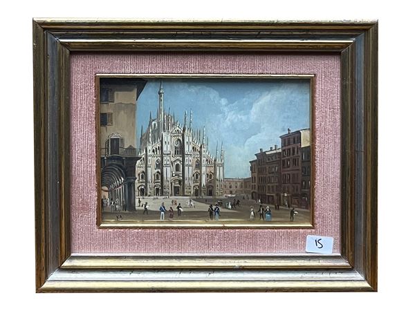 View of the Milan Cathedral