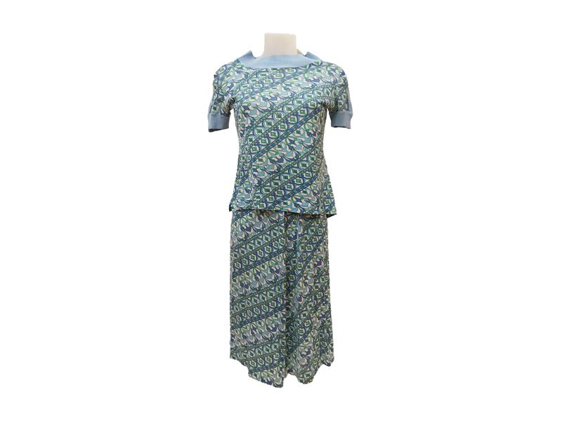 Emilio Pucci - Completo in jesey di cotone fantasia