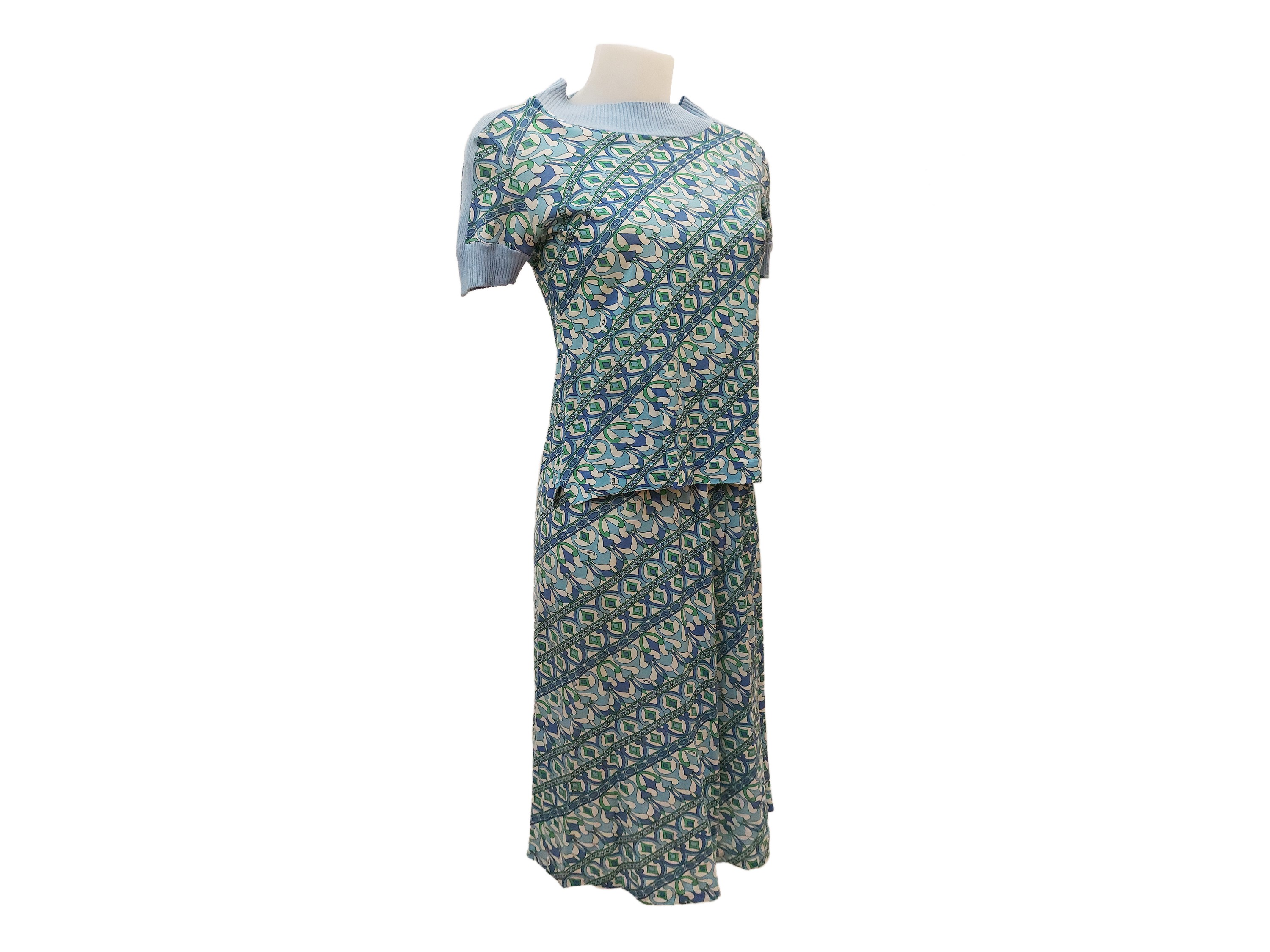 Emilio Pucci - Completo in jesey di cotone fantasia