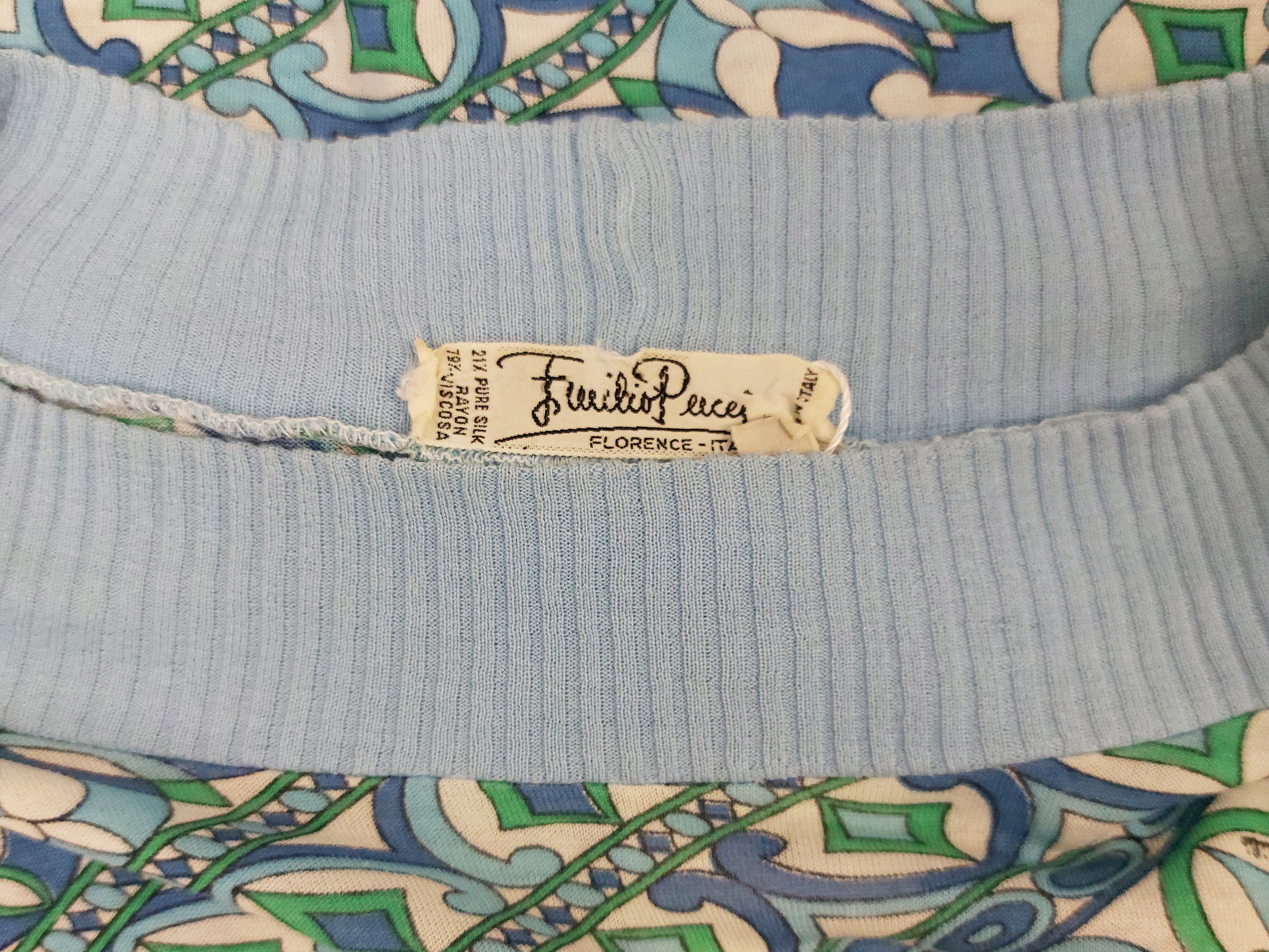 Emilio Pucci - Completo in jesey di cotone fantasia