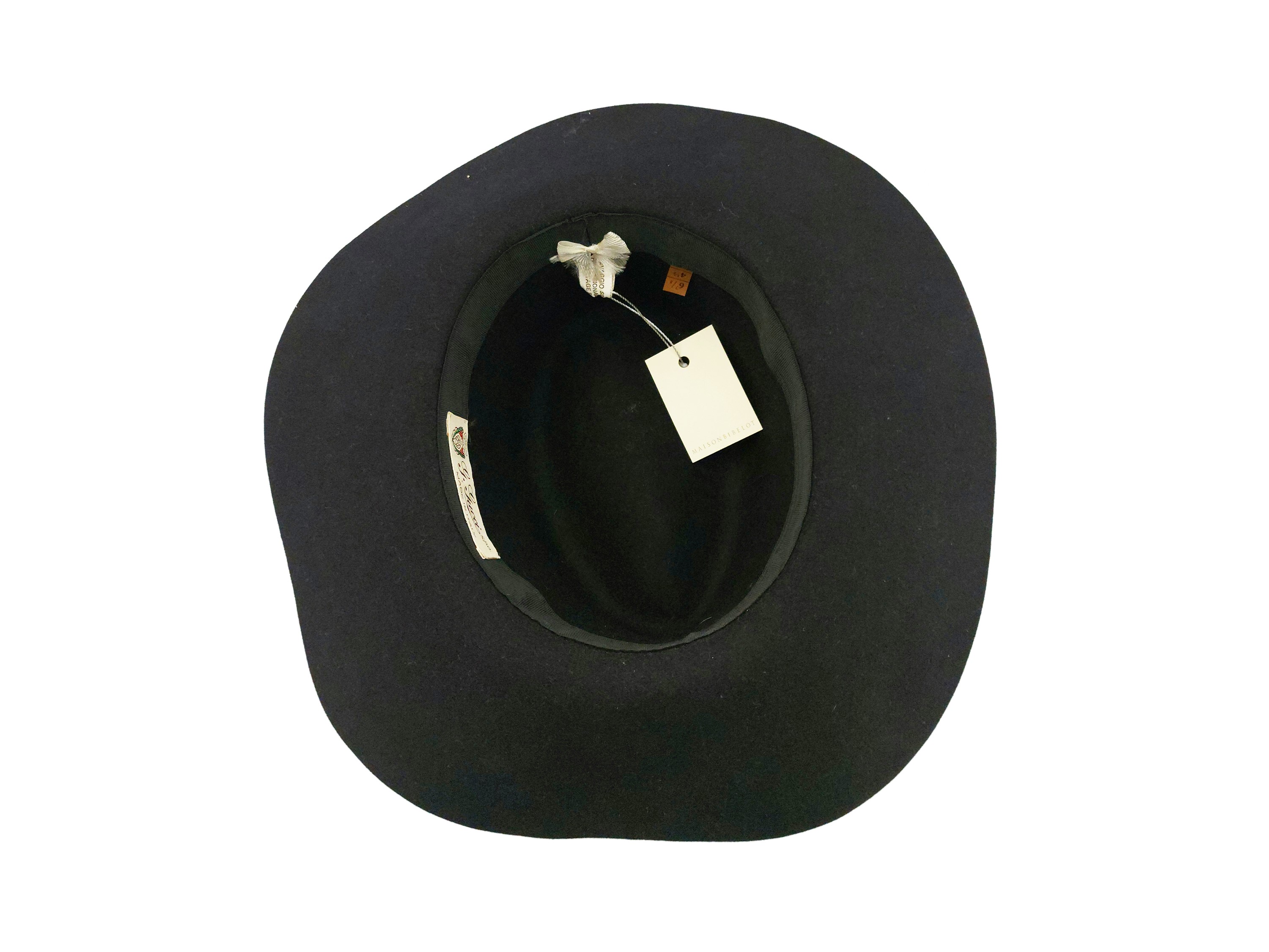 Gucci - Cappello Fedora in panno nero
