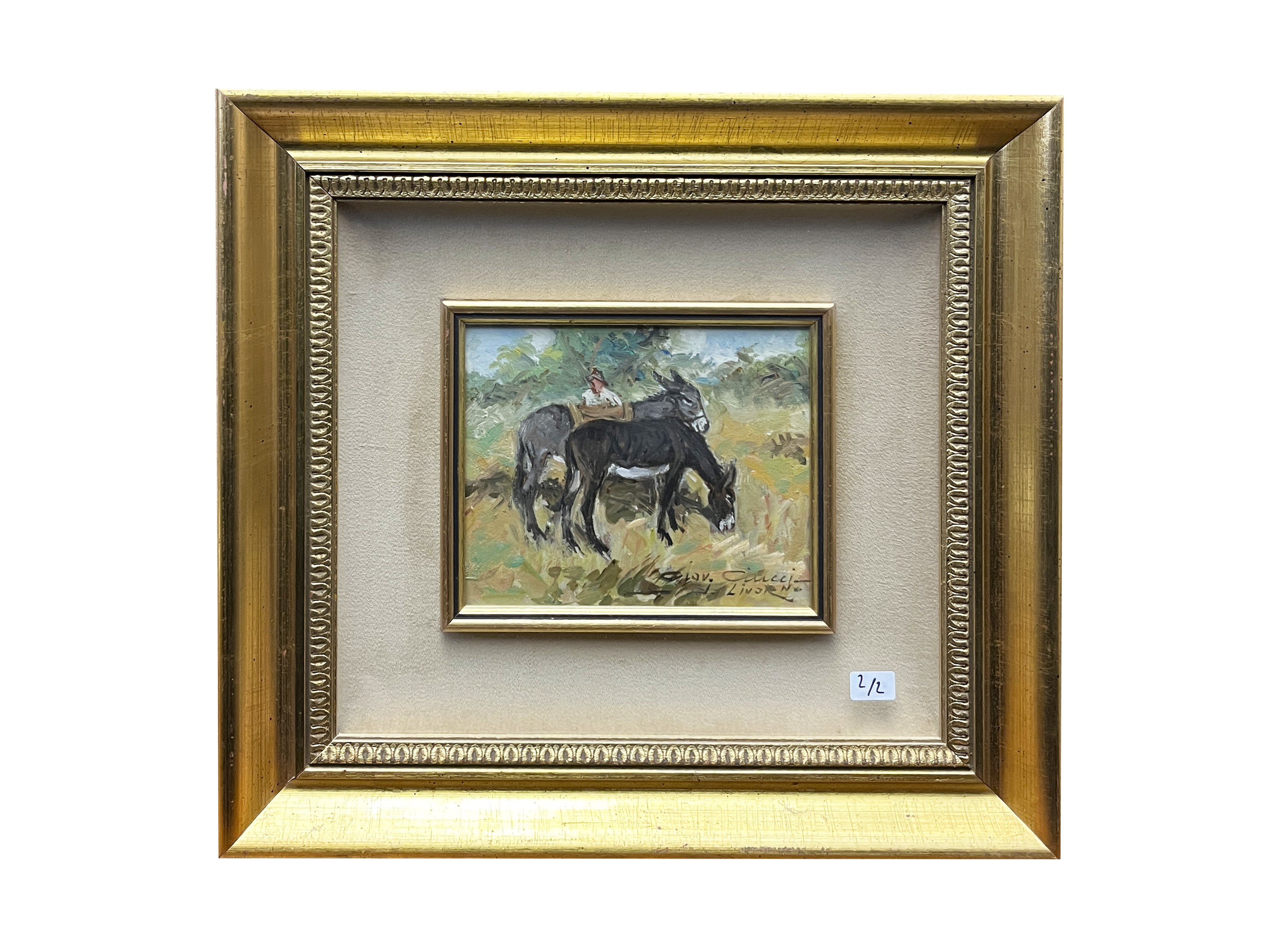 Angelo Giovanni Ciucci - Angelo Giovanni, Somarelli e carri con buoi