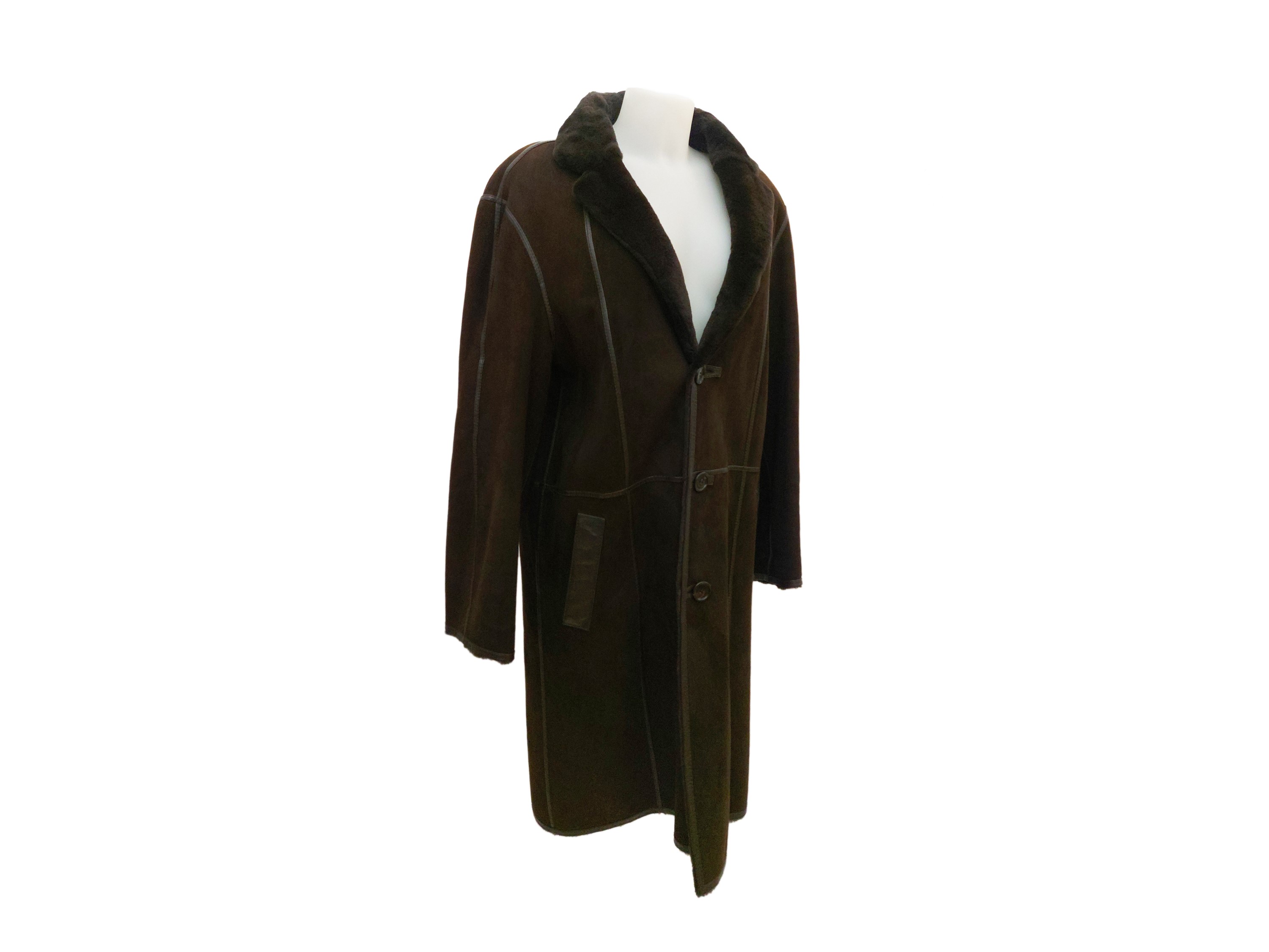 Salvatore Ferragamo - Shearling Marrone