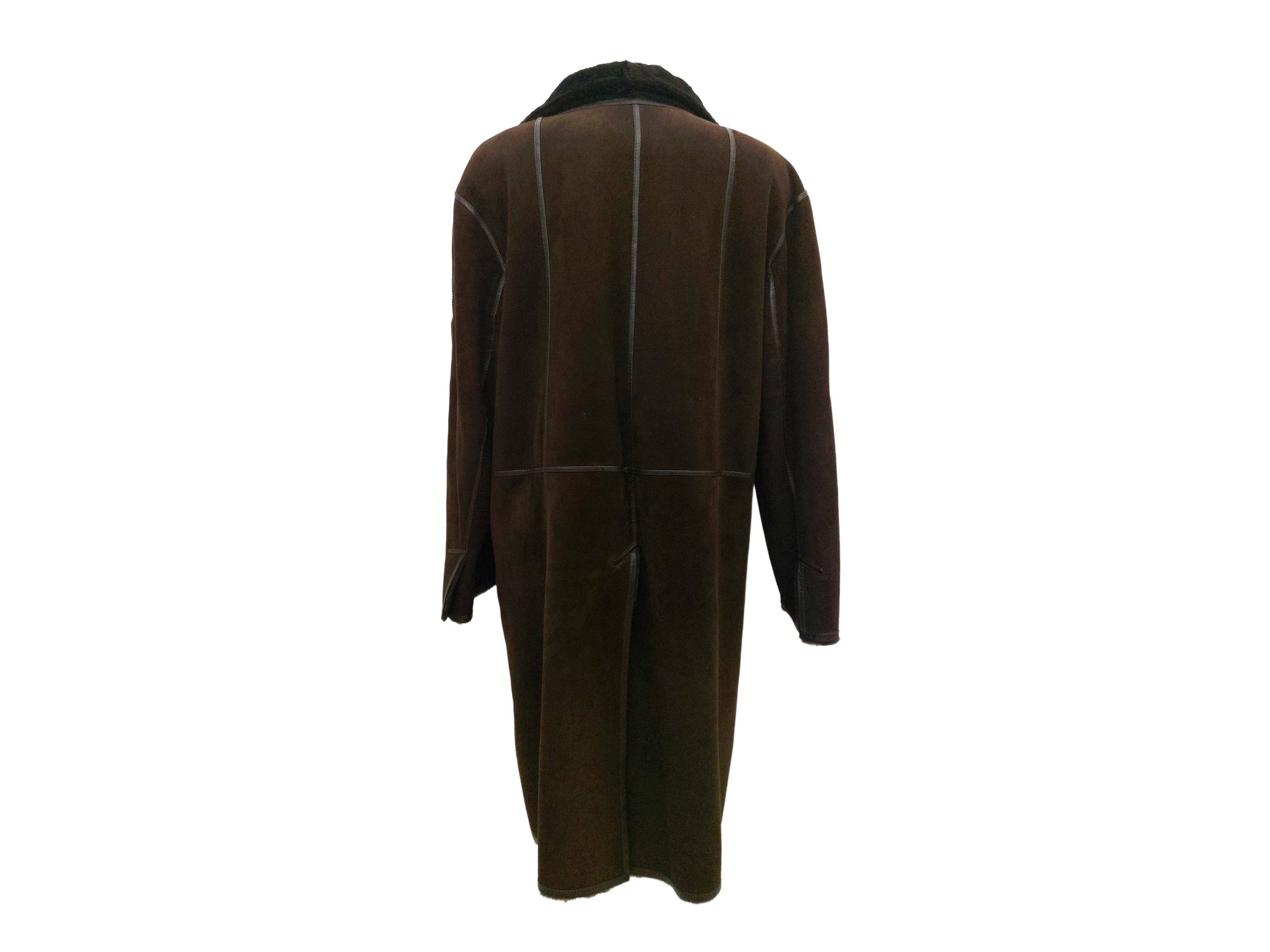 Salvatore Ferragamo - Shearling Marrone