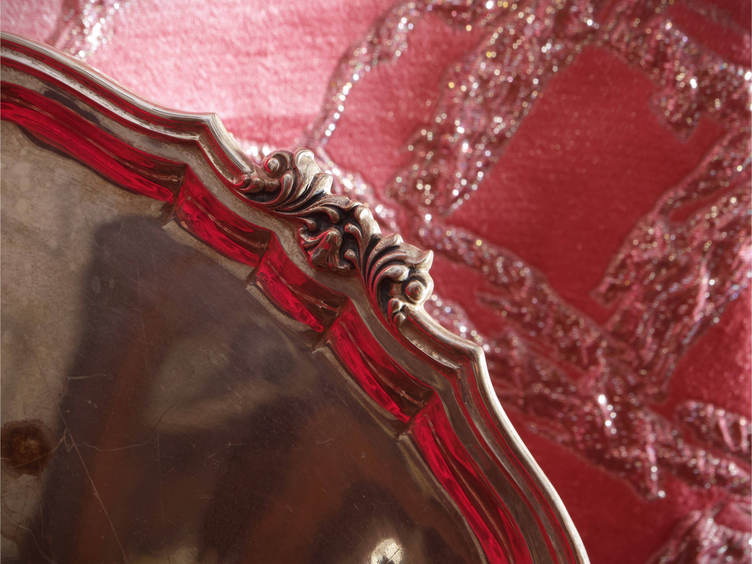 Vassoio ovale in argento, Petruzzi & Branca Brescia