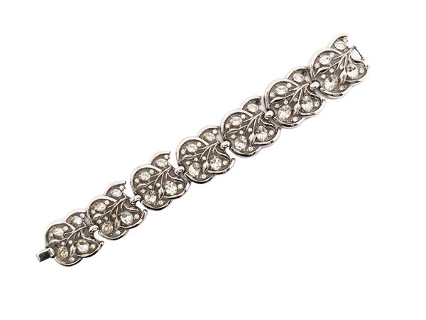 Trifari - Bracciale in metallo golden tone