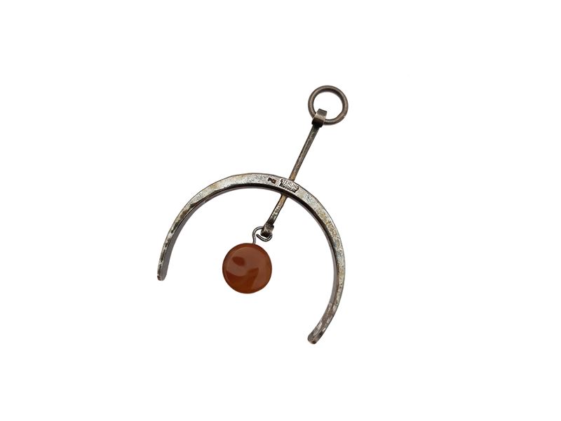 Pendente in Argento Sterling con Corniola