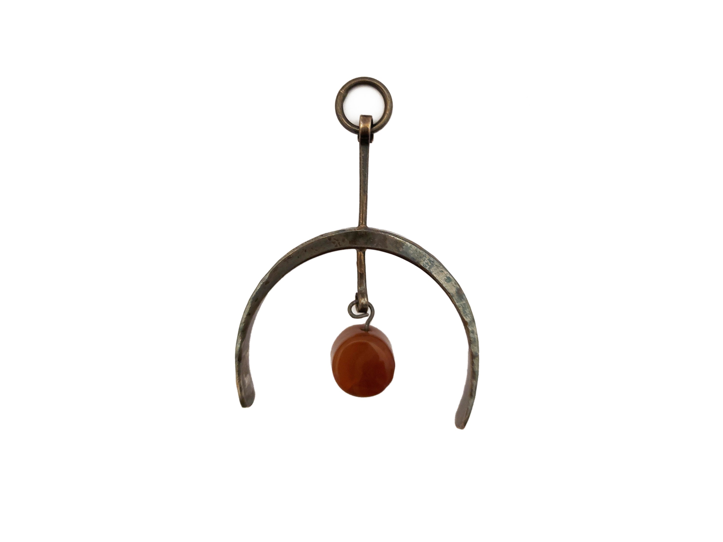 Pendente in Argento Sterling con Corniola