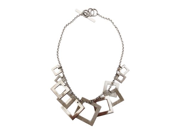 Pianegonda - 925 silver necklace  - Auction Vintagemania - Winter selection - Maison Bibelot - Casa d'Aste Firenze - Milano