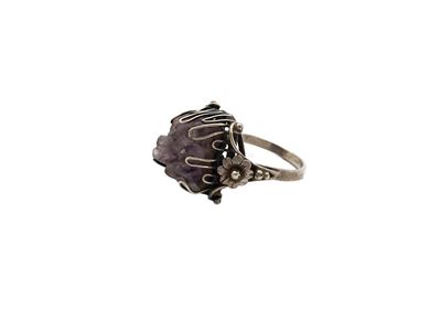 Anello con Ametista Naturale