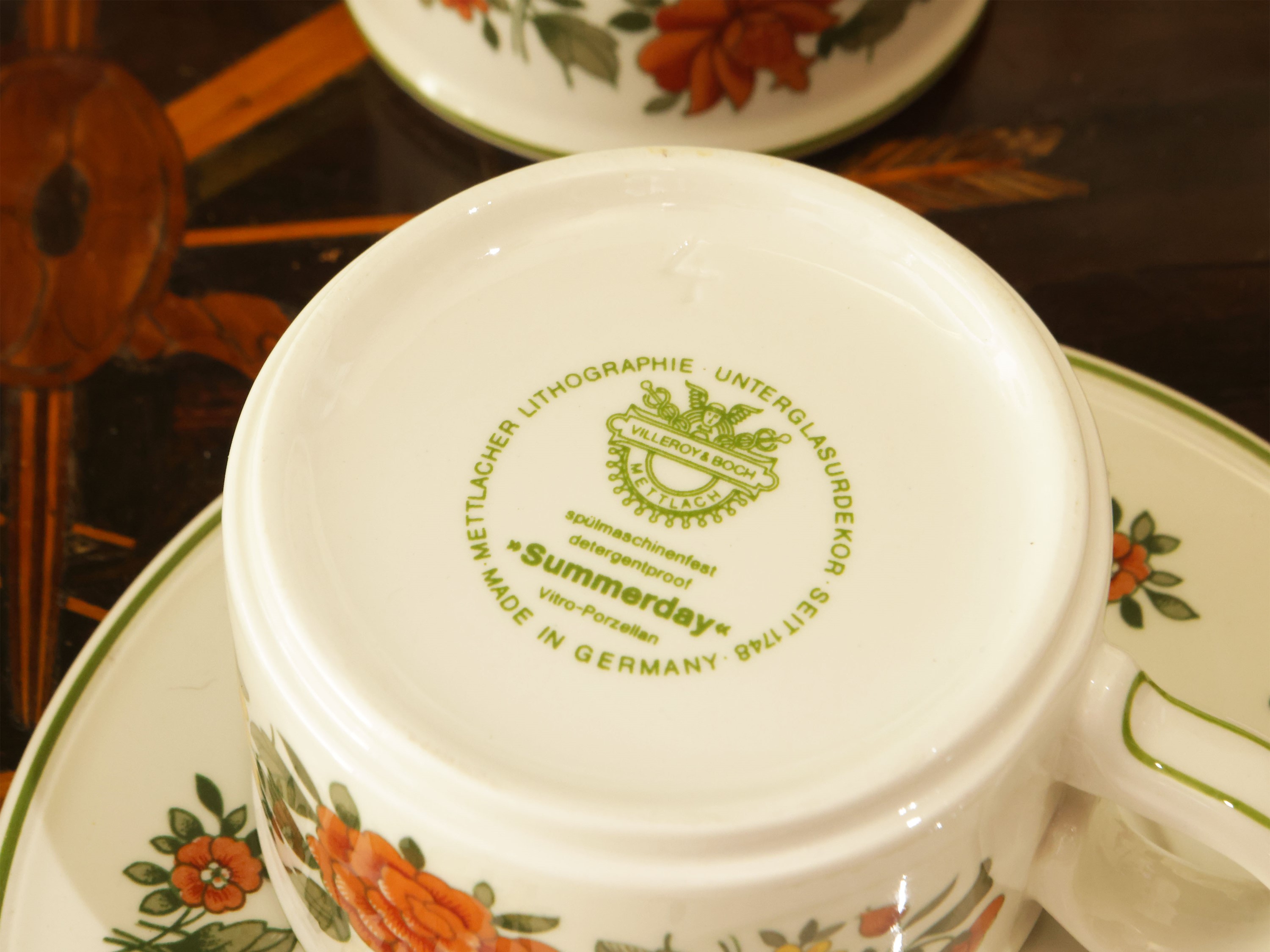 Servizio da Tè in Porcellana, Decoro Summerday, Villeroy & Boch