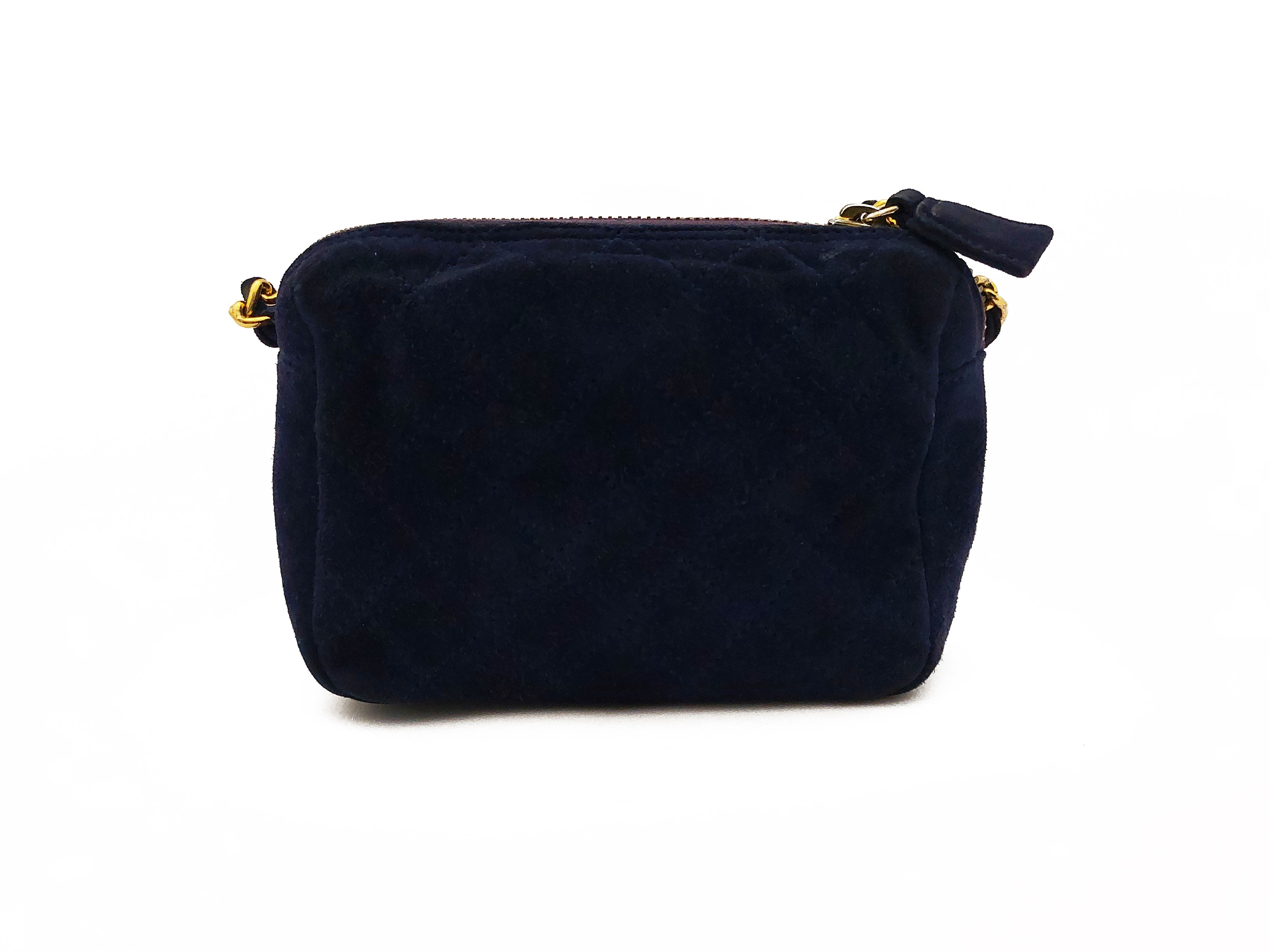 Prada - Borsetta a tracolla in suede viola